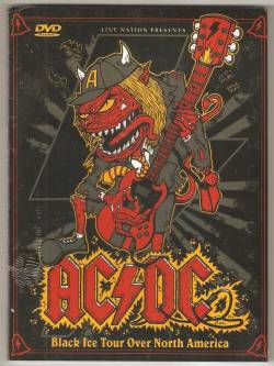 AC-DC : Black Ice Tour Over North America (DVD)